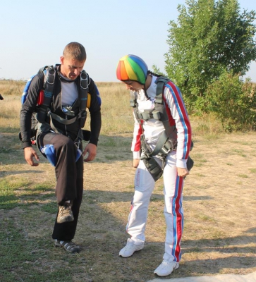 Прыжки с парашютом в Азовском аэроклубе. Ростов. 20-21 июля_19