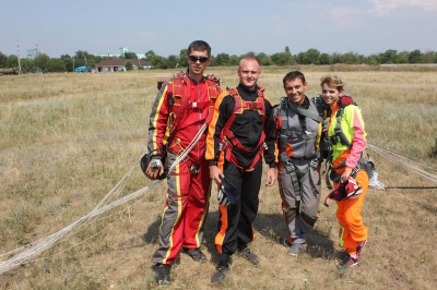 Прыжки с парашютом в Азовском аэроклубе. Ростов_17